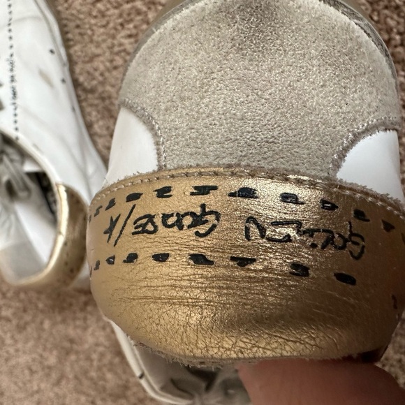 GOLDEN GOOSE Superstar Mixed Leather Sneakers. Authentic - Picture 12 of 16